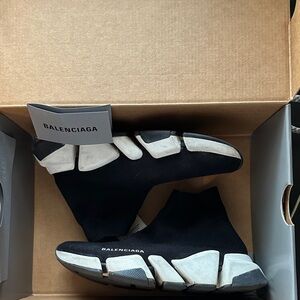 Balenciaga Knit Sole Sneakers